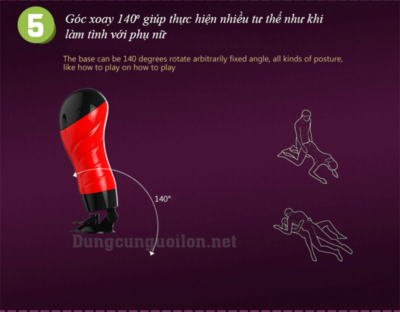 Âm đạo hít tường phát âm thanh Crazy Bull Delia-Baile